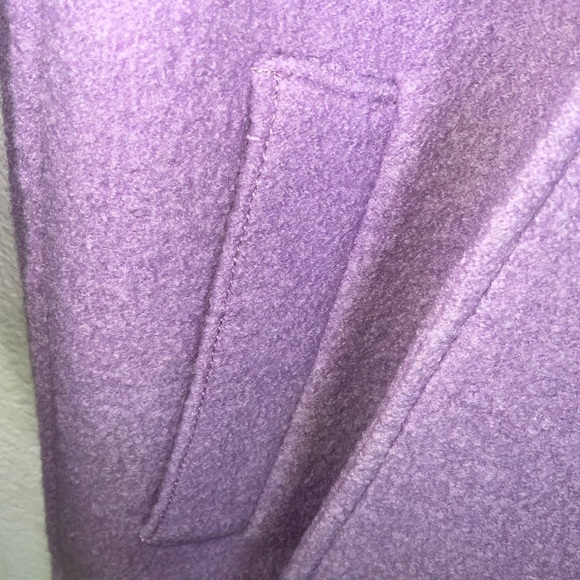 J. Crew Elegant Purple Wool Coat - Picture 8 of 10